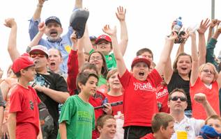 ReadingFightins's tweet image. Day #11! Today it's a 20-person group outing &amp;amp; a ceremonial first pitch! RT &amp;amp; LIKE for your chance to win!  Winner will be selected at 5pm!