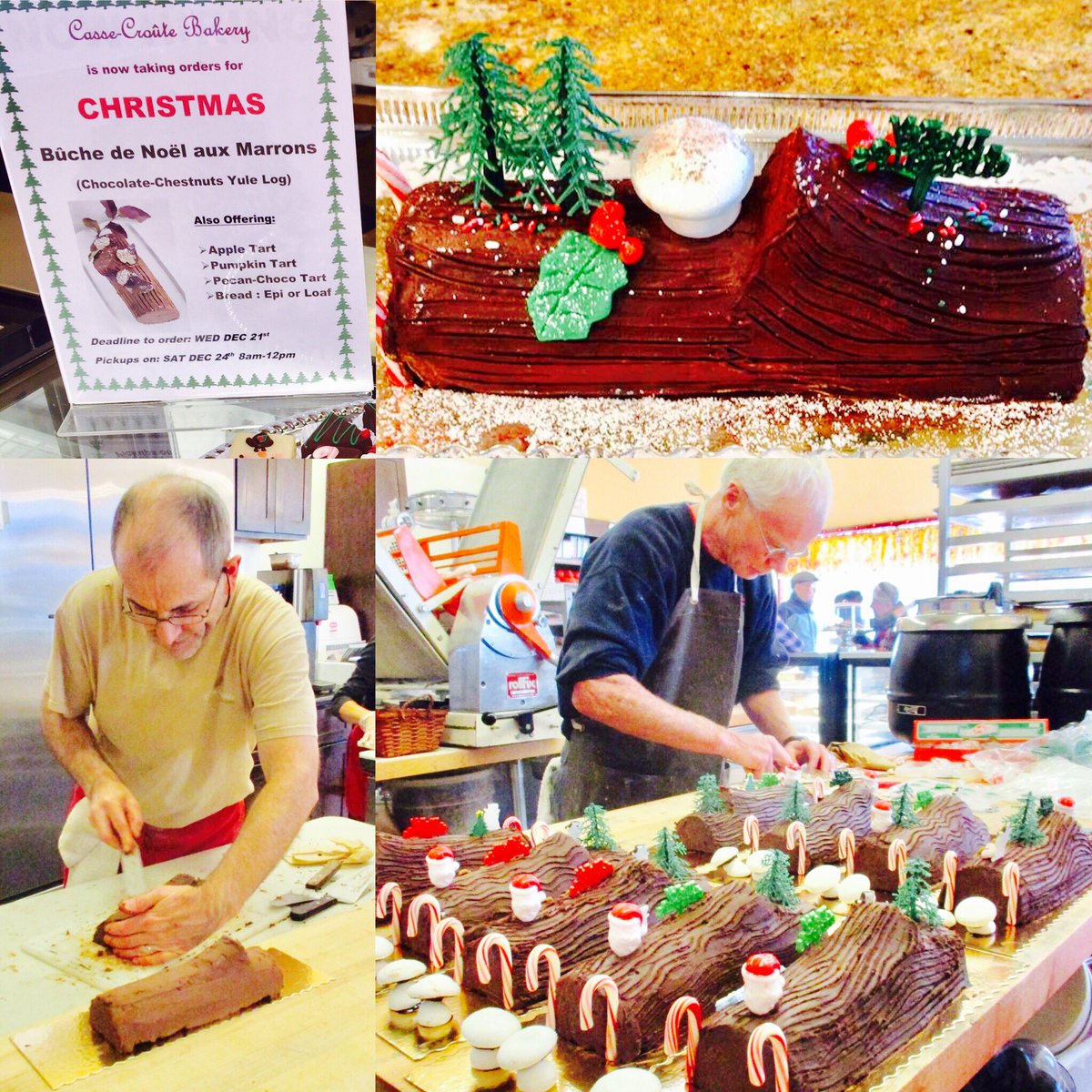 CasseCrouteCA's tweet photo. Remember to place your Christmas order by Wed. morning Dec 21‼️ #buchedenoel #tarts (Apple, Pumpkin, Chocolate, Pecan) cookies #epibread https://t.co/QeBupgIU55