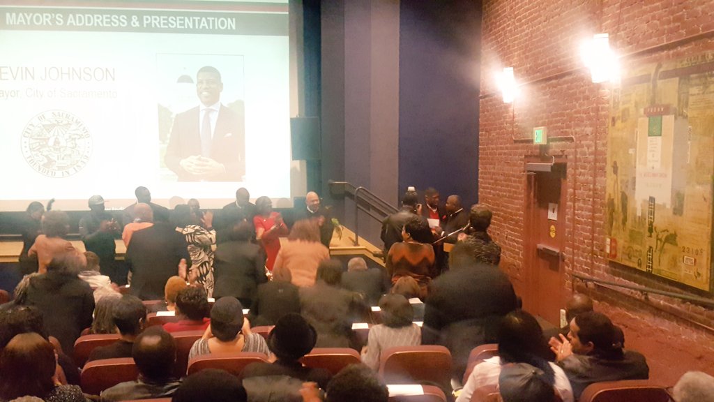 <a href="/RickJenningsD7/">Rick Jennings, II</a>  and Community Leaders present <a href="/indivizible/">IndiviZible</a> founder, <a href="/KJ_MayorJohnson/">Kevin Johnson</a>, with a $30,000 Sponsorship for 2017!