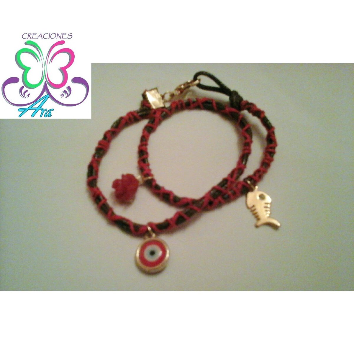 Creaciones_Ara's tweet photo. Pulsera doble vuelta fengshui ❤ Nuevo modelo!!! #FengShui #hechoamano #talentove #creacionesara https://t.co/jxkzJAYwFQ