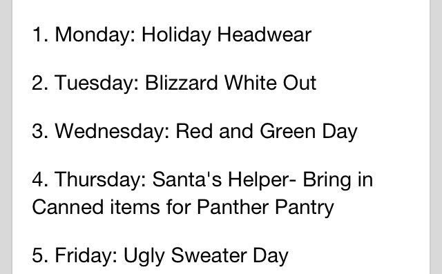 whose ready for spirit week?!