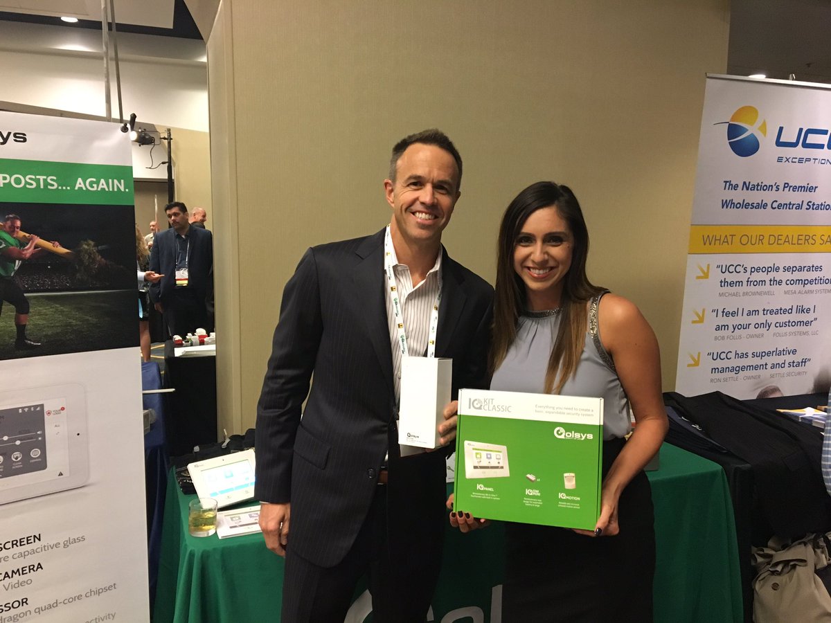 QolsysInc's tweet photo. We just gave away and IQ Classic Kit and an Image Sensor!  Are you here at @CAA_ONLINE winter convention?  Come see what you win! #caa2016 https://t.co/7ijQPg71A9