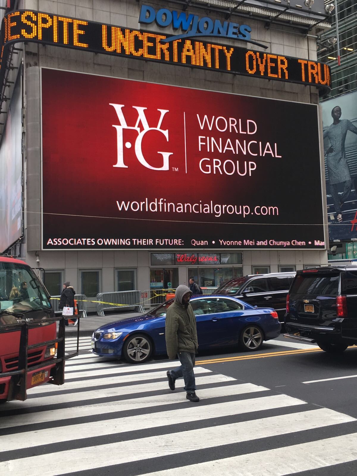 Raja Dhaliwal on Twitter: &quot;World financial group delivers. Time square
