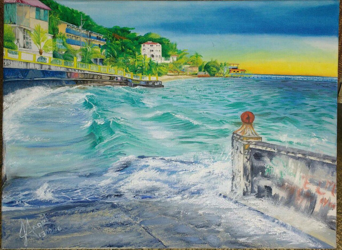 tabogapanama's tweet photo. “Marea alta en el malecón” …pintura de un muchacho muy talentoso de la isla.
Joel Zeballos
artpanama507@gmail.com
Instagram: @dibuarte6131 https://t.co/6aTE4VcMI4