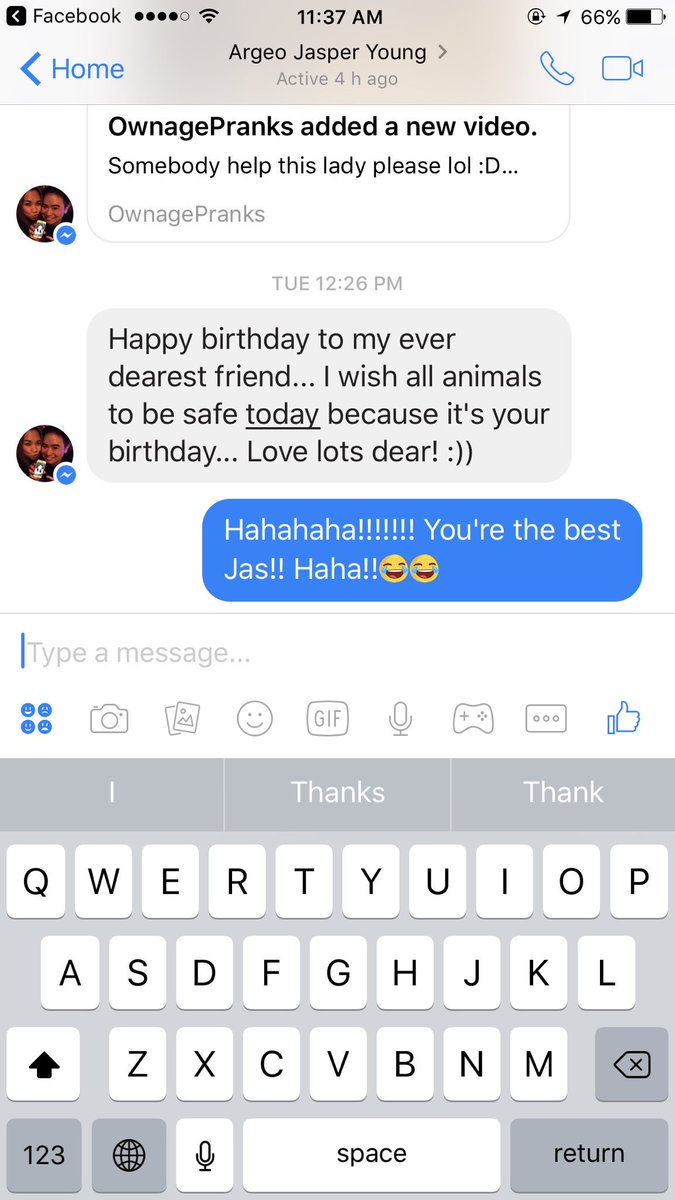 gemrosete's tweet image. The best birthday greeting award goes to....😂