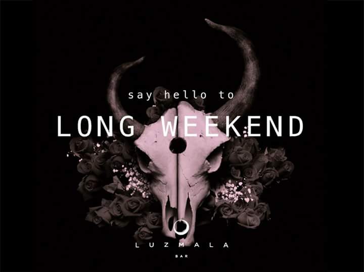LONG WEEKND!!! Los esperamos para disfrutar del fin de semana largo con deliciosos cocktails
Reservas: luzmalaarcos@gmail.com