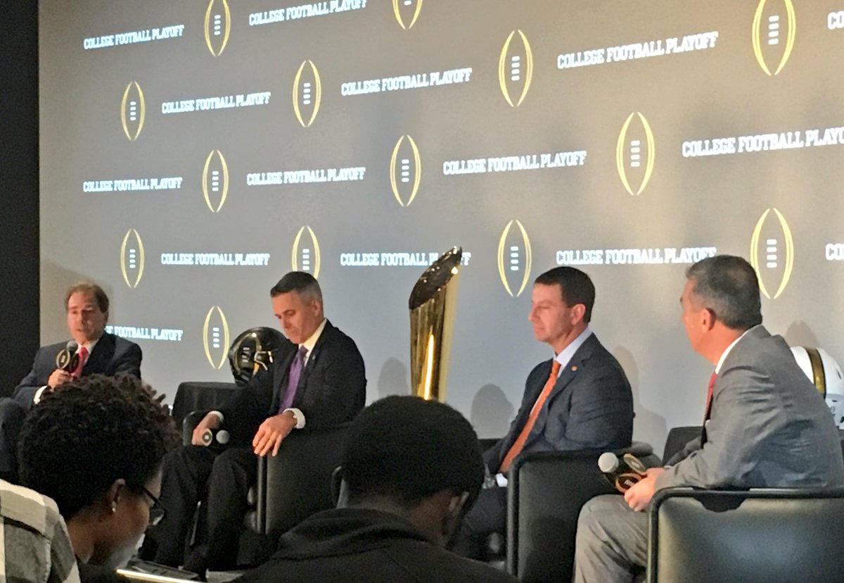 Alabama HC Nick Saban on Deshaun Watson: "I don't get a vote, but after playing against him, I'd vote for him." #Deshaun4Heisman #ALLIN