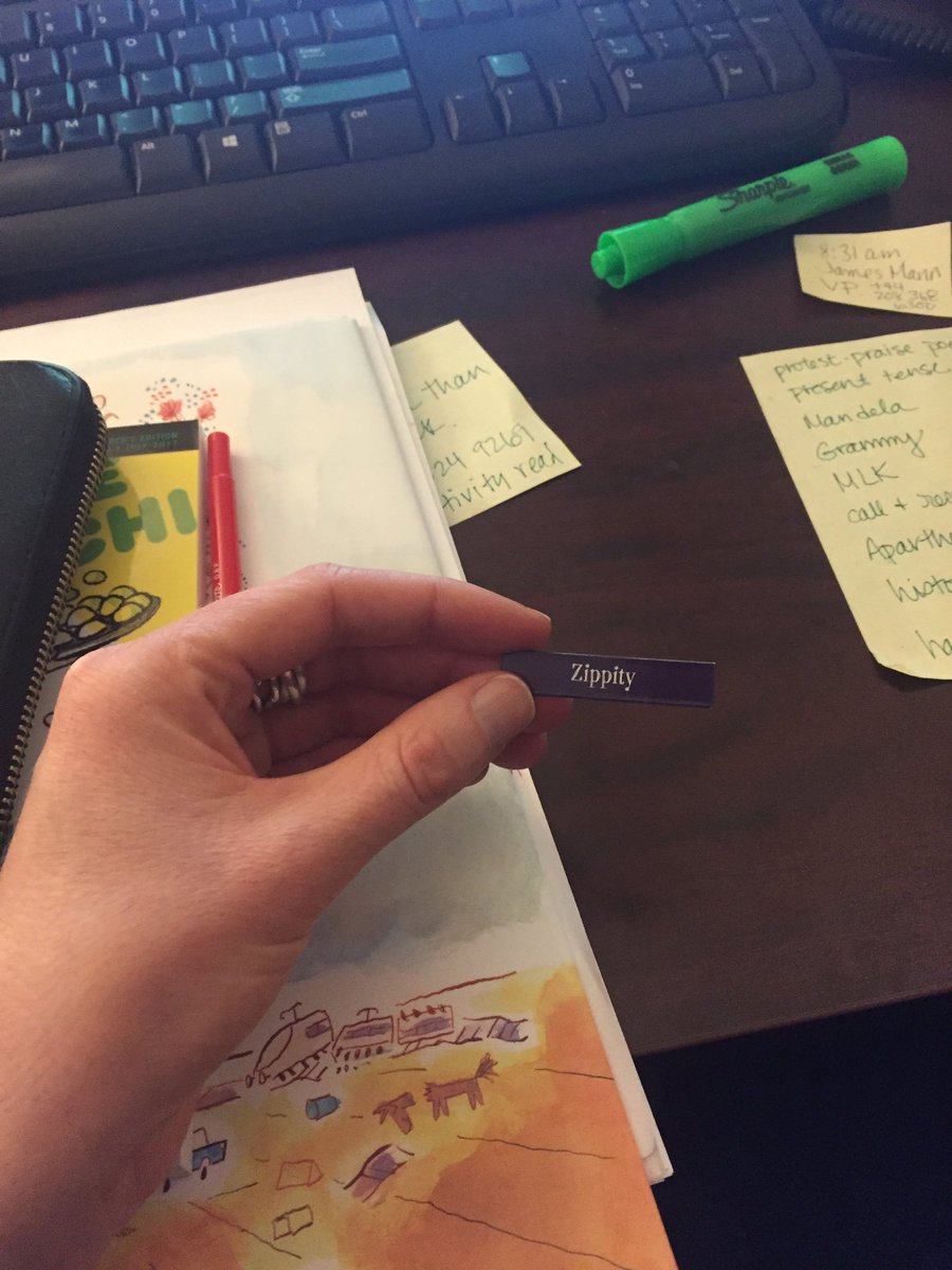 GraceKendallLit's tweet photo. Every once in a while, I find a stray #SnickerofMagic magnet in my desk and I think fondly of @_natalielloyd and @Mal_a_la_tete. ☺️ https://t.co/vBc5LVdcvw