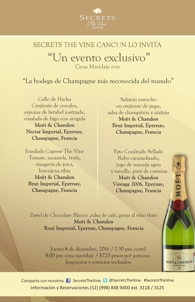 NICK6808's tweet photo. #LoMásRicoEs disfrutar una cena con tu pareja @ml_july27 en @SecretsTheVine @FoodandTravelMX @889romo @BeSocialEdu @BELLATRIX_RAZO #Cancun https://t.co/TCOiXUvACj