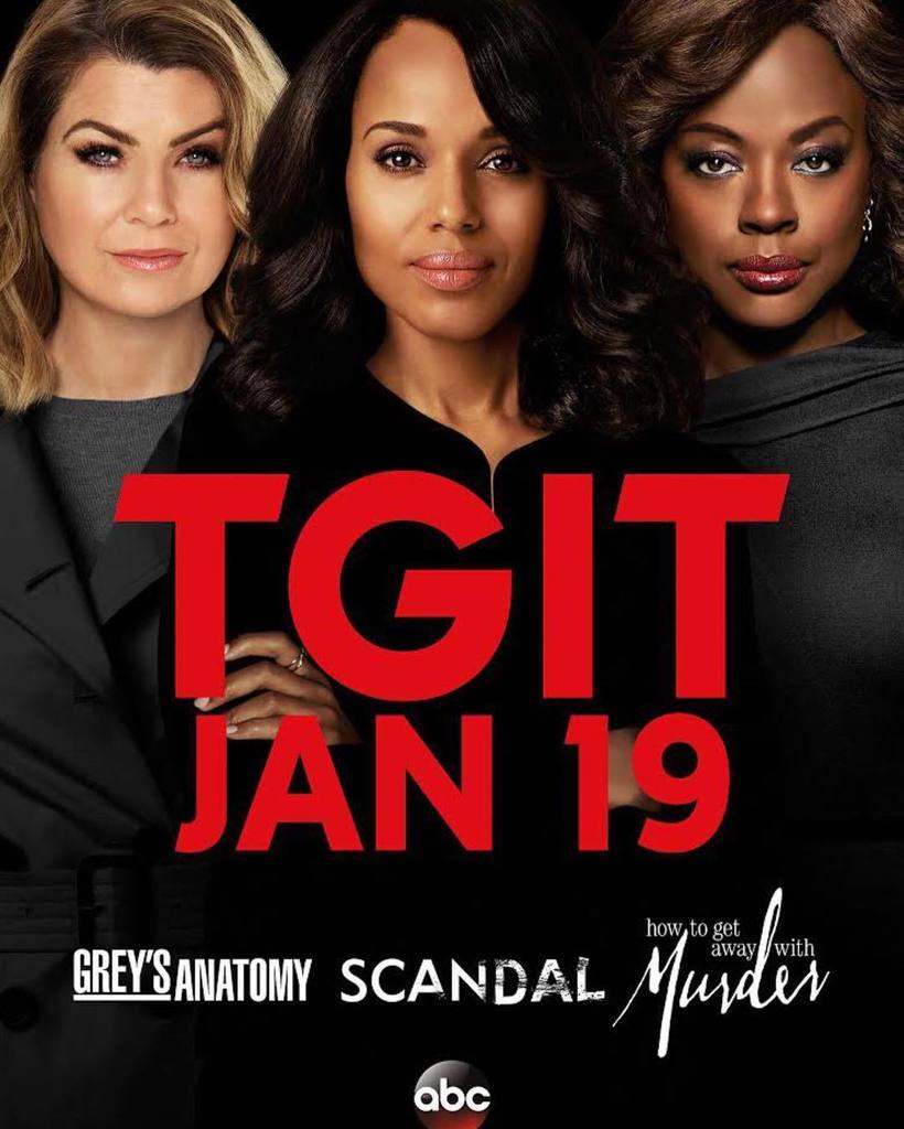 JANUARY 19th. #TGIT. Is. Back. Mark that calendar, people!! ift.tt/2ggeEzq