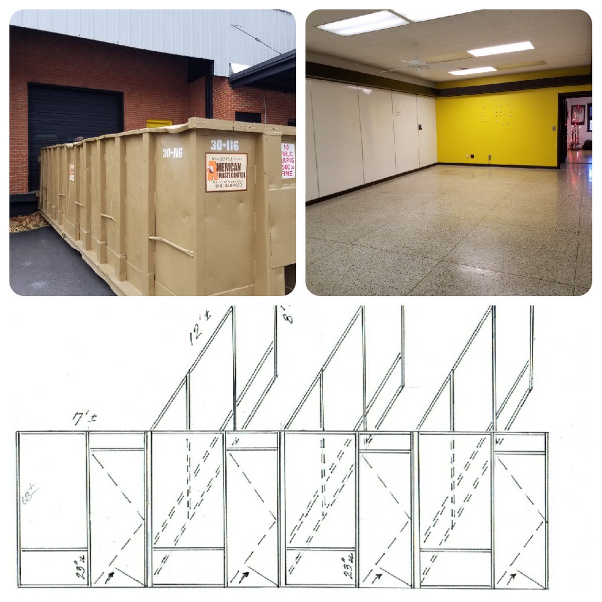 ErnieGraves's tweet photo. Expansion plans and remodel of our downtown Tulsa office is ready to take off tomorrow morning.. #growth #bigplans #investinginthefuture https://t.co/T7H3qgISnQ