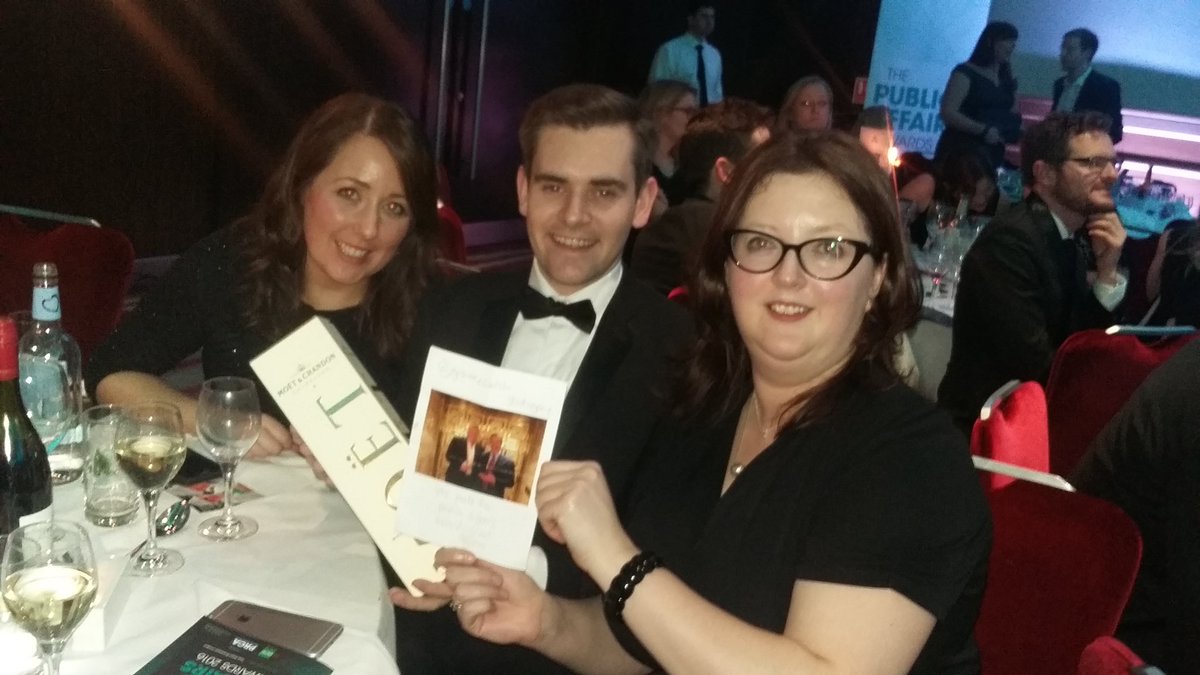 Vuelio's tweet photo. Our competition winner #1 is @StratagemNI, Enjoy! #PublicAffairsAwards https://t.co/m8Rtznz2mP