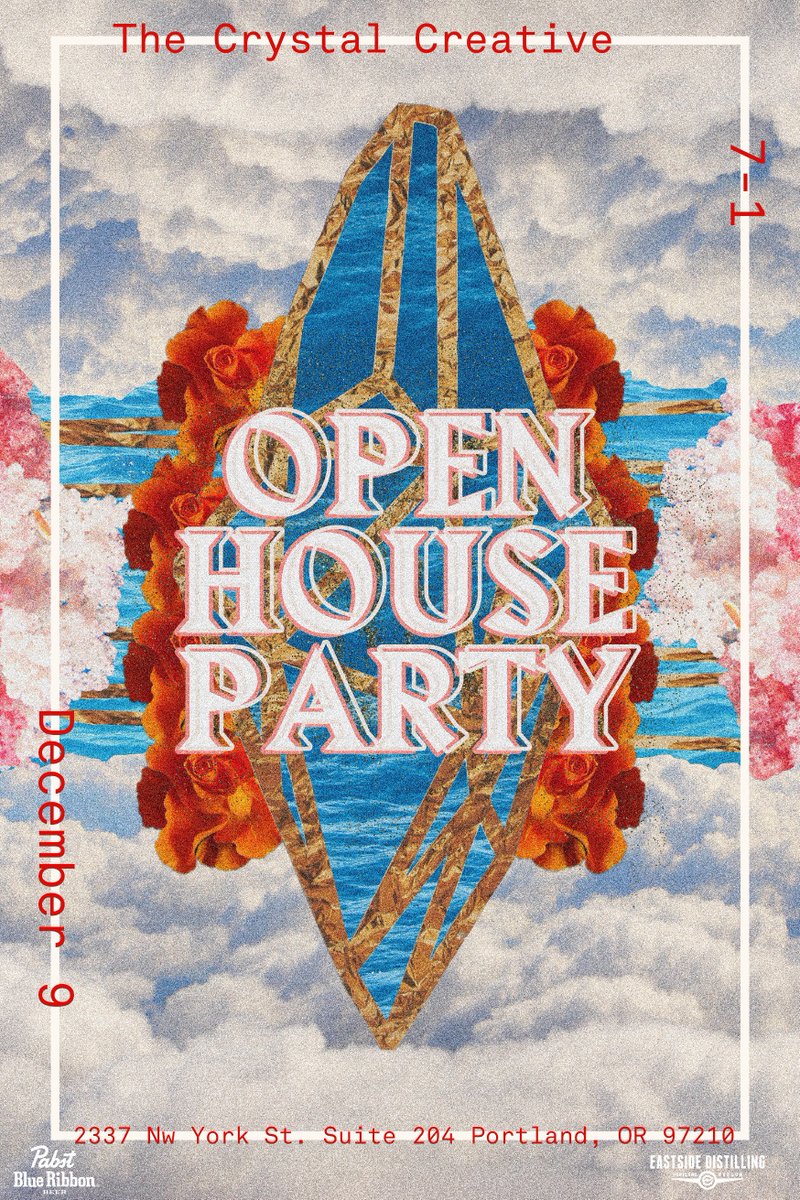 TheCrystalPDX's tweet photo. Weather is looking good tomorrow, so we're on for our Open House party. 21+ , 7pm-1am, address on poster. Come hang, we'd love to see you :) https://t.co/5p8TM4dUqi