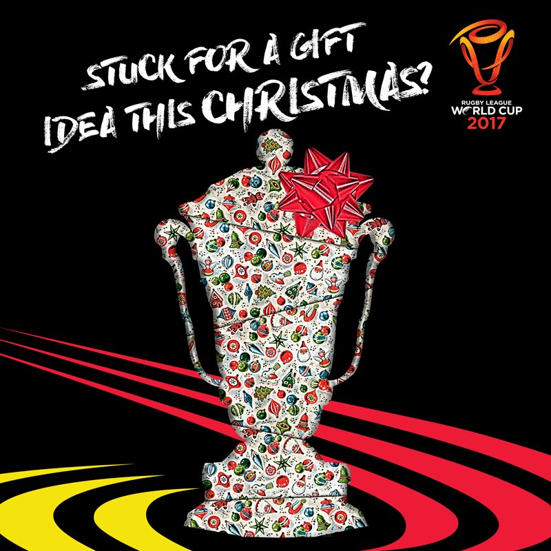 rugbyleaguewcup's tweet photo. 🎄 Let #RLWC2017 inspire you for gift ideas this Christmas!

🎁 https://t.co/ozR5A72DSN https://t.co/GcZq59WbUm