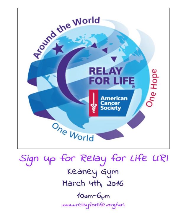 URI Colleges Against Cancer tweet media