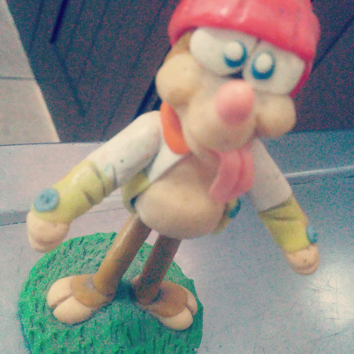 edimaniacomics's tweet image. Primeiro protótipo de boneco do Edi! #boneco #brinquedo #testbetter #licensing #EDImania #vemcomagente #follow #Twitter