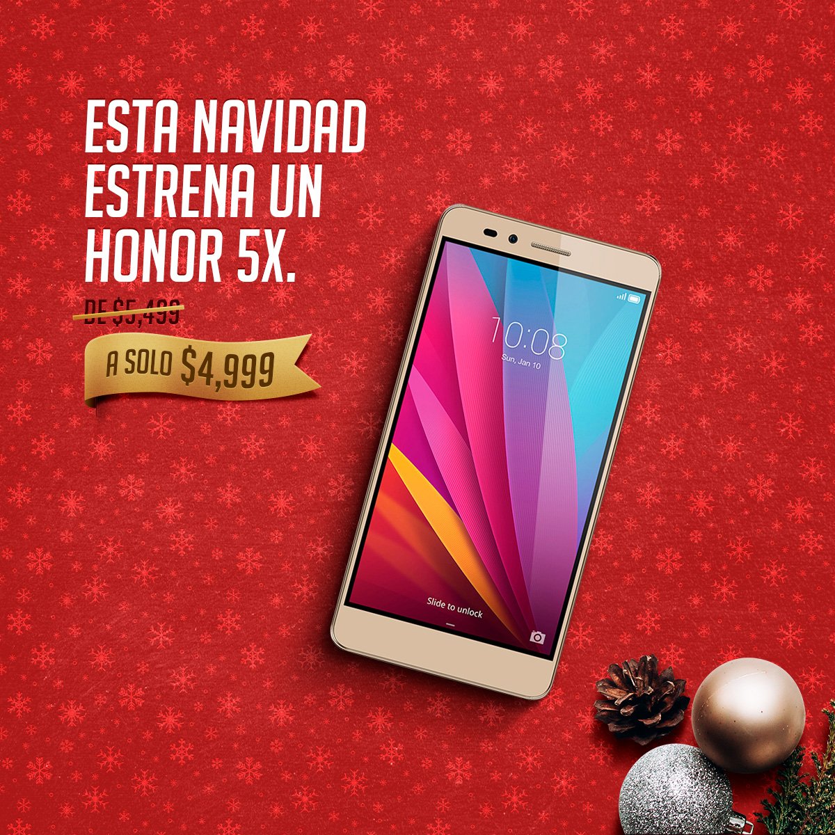 VmallMx's tweet photo. ¡Te mereces el mejor regalo para esta época! ¿Ya tienes el Honor 5X? https://t.co/ot9yrupYk7 https://t.co/rZ5RCL2Ag5