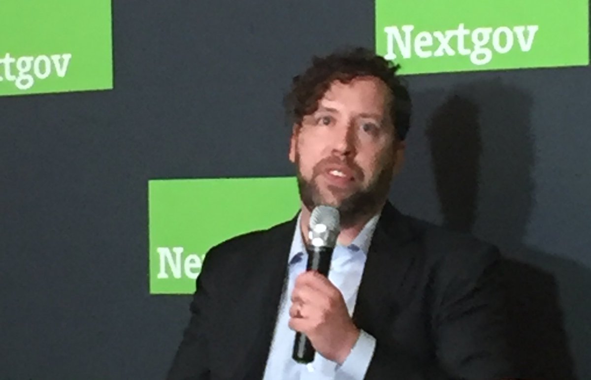 jpham1's tweet photo. Balancing time race & creating something fr the ground up securely. Compromise: constant security updates-@allanfriedman #nextgovmeetup #IoT https://t.co/8fbE8Jq78d