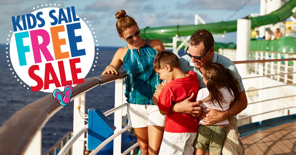 CarnivalOz's tweet photo. Our Kids Sail Free Sale has been extended to Dec 16! Bring 2 kids FREE when you pay for the first 2 guests. Book now https://t.co/aGhbNl2LRS https://t.co/bcJb8X8Txp