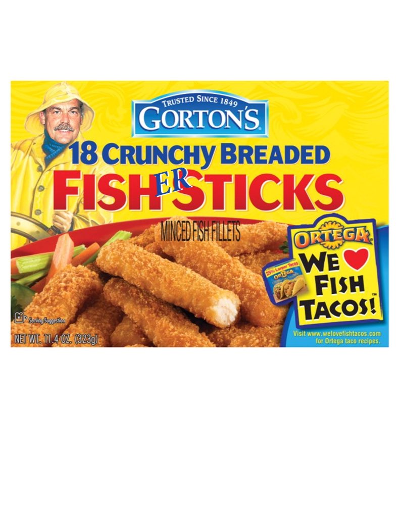 Pete Hayden on X: @LeBatardShow today you said Jeff Fisher looks like the  guy on the front of a frozen fish stick box. Showing how right u r  #fishersticks  / X