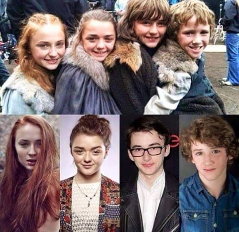 Where_is_Gendry's tweet photo. Awe all the Stark kids. I watched them grow up and have their lives ruined. It ain't over till it's over. #WinterIsHere https://t.co/XSMpusNP97
