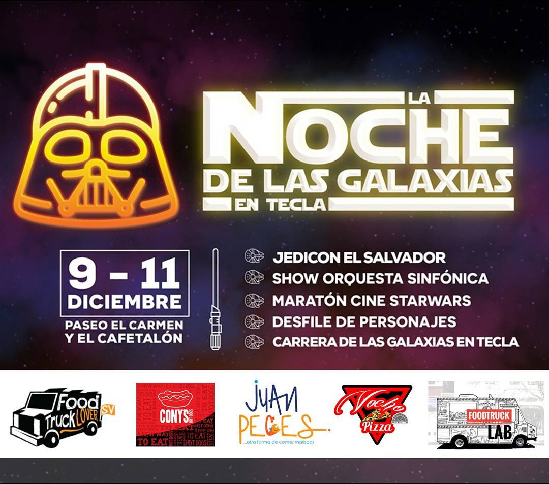 chotiando's tweet image. El sabor galáctico de @foodtrucklovesv en #LaNocheDeLasGalaxiasEnTecla  Estará increible!!  😃🌟🚀