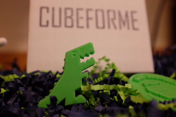 CubeForme's tweet image. #tbt to the very first monthly cube, featuring @Zheng3_Jim. Robber Rex is fierce! #adventure #zheng3 #finalecube #cubeforme