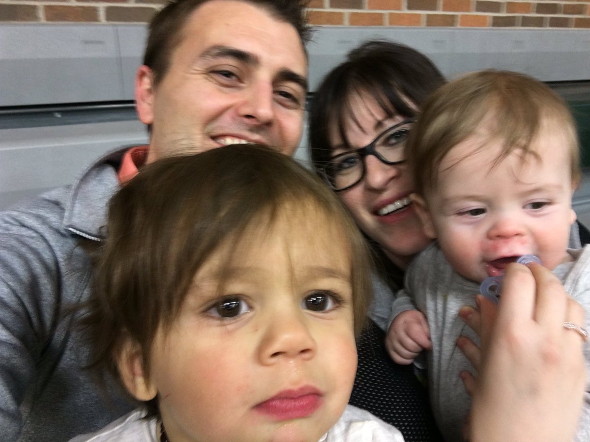 Little family outing catching @JCJayBasketball take on the 9th grade Bruins #Jays