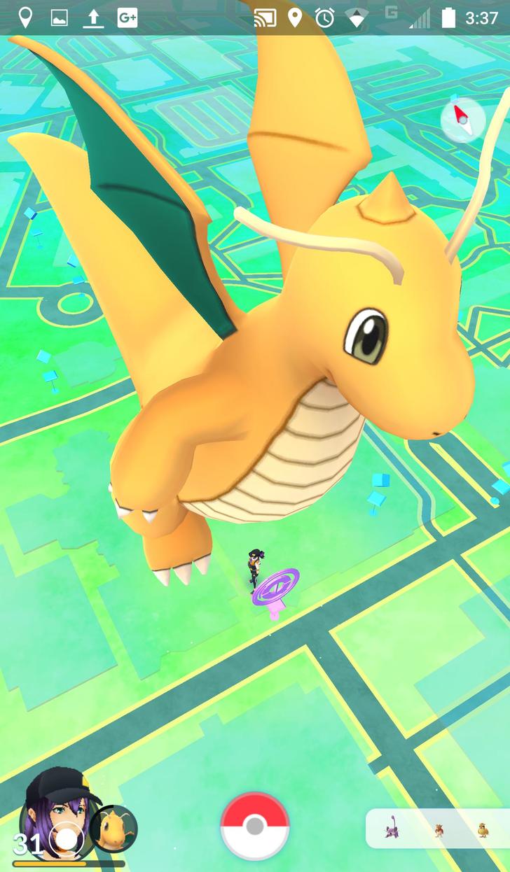 Twitter 上的 ポケモンgo攻略 Gamewith 昨日の巨大ミニリュウ 矛盾 ですが このユーザーさんがそのまま相棒を変えてみたところすべての ポケモンが巨大に ドククラゲの侵略者感すごい ポケモンgo T Co Pfci4y1zha Twitter