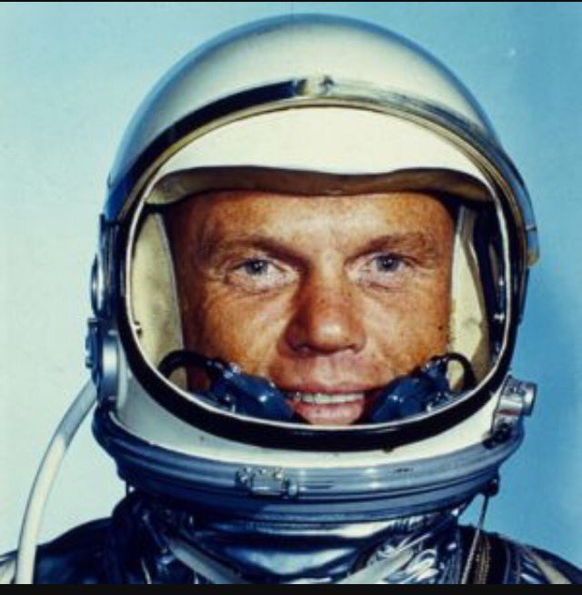 ExtThreads's tweet photo. John Glenn, the first American to orbit space has passed away. RIP to a true American hero https://t.co/rznOXcq0UZ