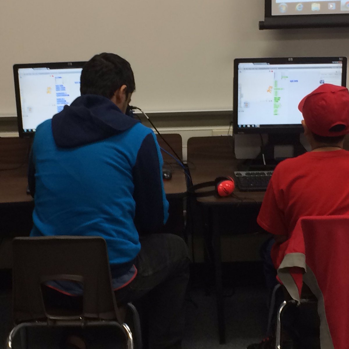 pennyquin's tweet image. @MissionGlenElem @DigitalFBISD #HourofCode #scratchfun