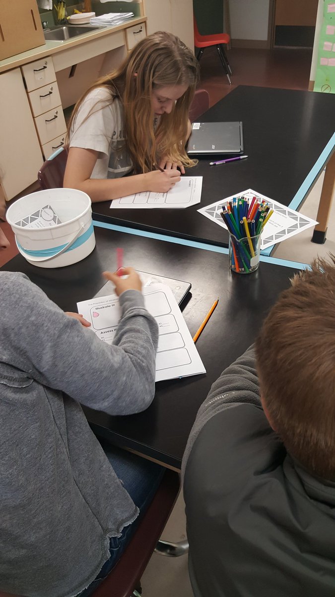 sciencemsness's tweet photo. Earth Science kids 'rocking' their stations. #bucketsoffun #tbt #isd2580 https://t.co/PNGjqLscRN