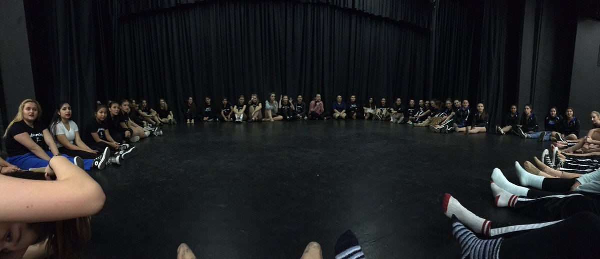 lhhsdance's tweet photo. warm up time!! still plenty of time to get to the lecture hall to see this amazing show!! tickets are $9 at the door💃🏻✨ @LaHabraHS https://t.co/3C3qM0CoJ8