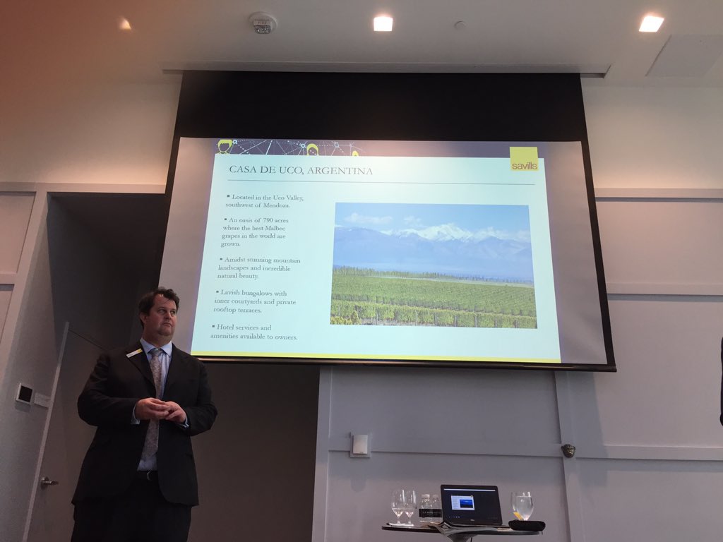 juantonco's tweet photo. Presenting @CasadeUco in Miami with Savills and Fortune https://t.co/nk0Ir4FN4q