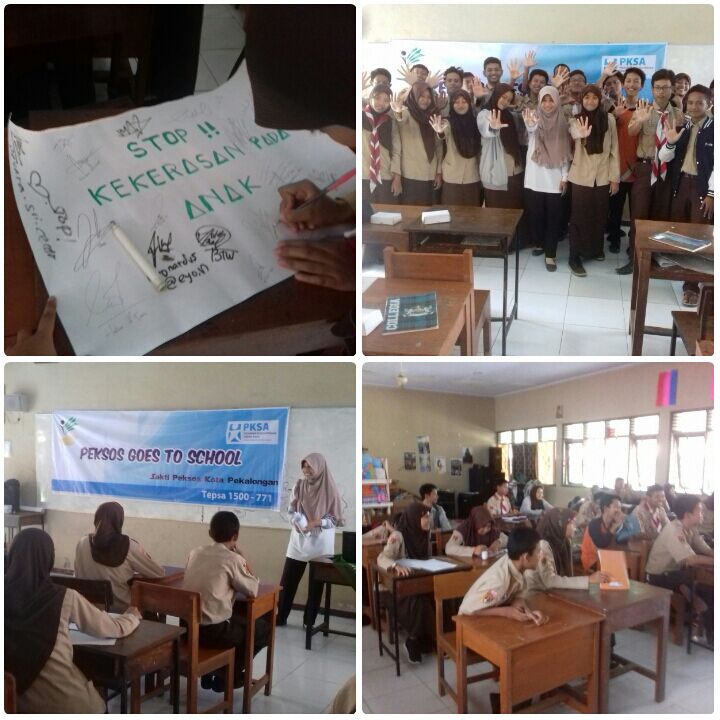 BlogPeksos's tweet image. Peksos Goes To School Pencegahan Tindak Kekerasan Pada Anak di SMKN 2 Pekalongan @SaktiPeksos_Jtg @rudyapriyantono @dinsosjateng