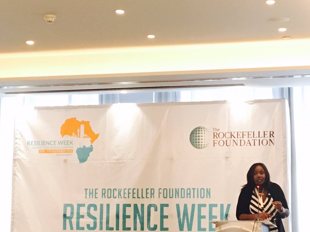 @HNP_Org speaks @RockefellerFdn resilience week. @CNconnienielsen @HNP_KTC