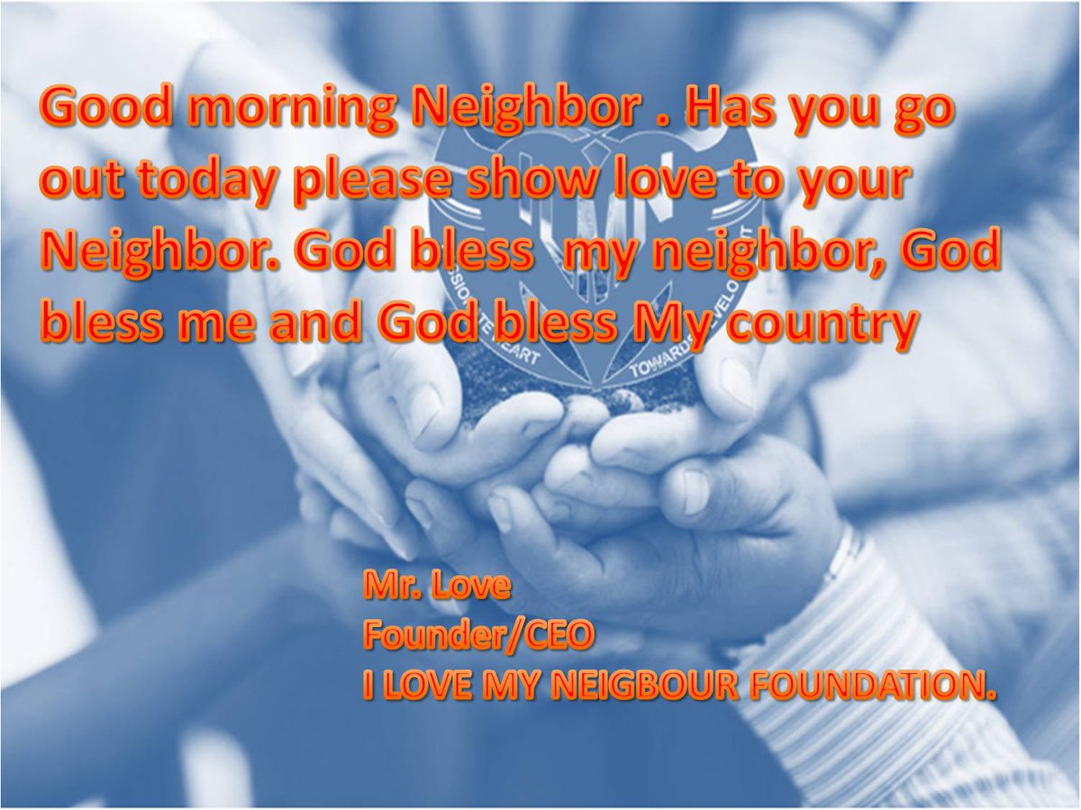 I LOVE MY NEIGHBOUR (@lLMNF01)  X