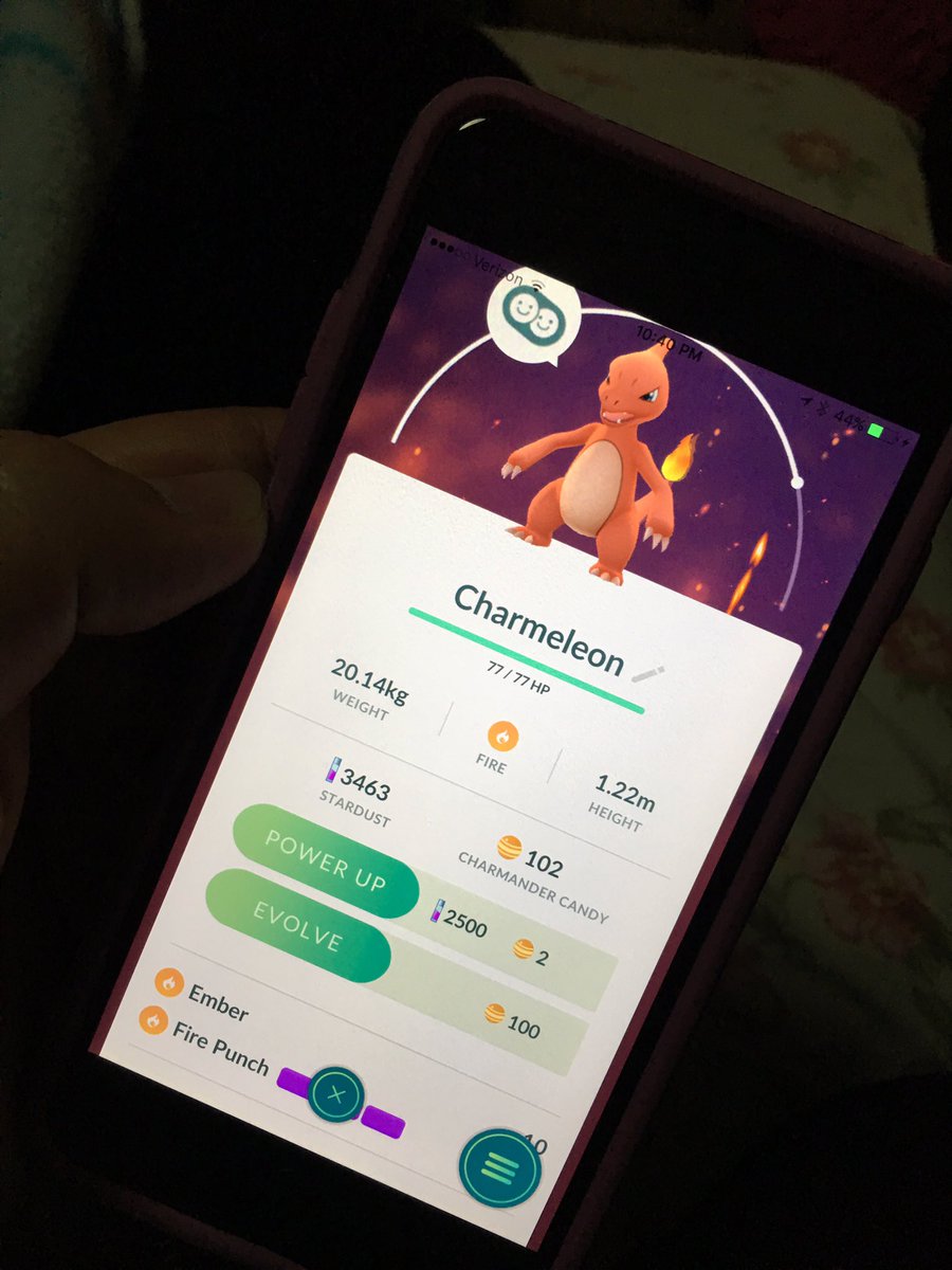 RobinJR74's tweet photo. Vera: "Come with your phone. I'm about to evolve my Charmeleon, video it." 

*Robin pulls up camera app* https://t.co/7JlgF0B7y1