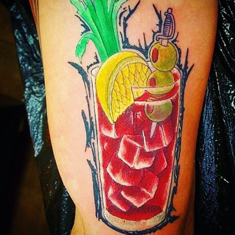 And I thought we loved Bloody Marys. Our dedication is moot in comparison. 😂 #bloodymaryaddict #bloodymarys #bloodygerry #baconbloodymary