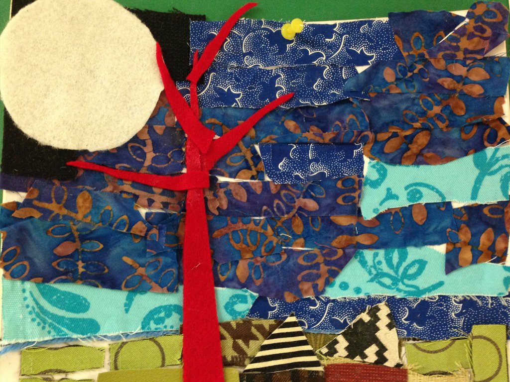 cityofcraft's tweet photo. @BlankCanvasesTO is hosting a super kid friendly Fabric Collage workshop on Sunday. Get more details here: https://t.co/4J6eVnahVH https://t.co/7FWI7TY78p