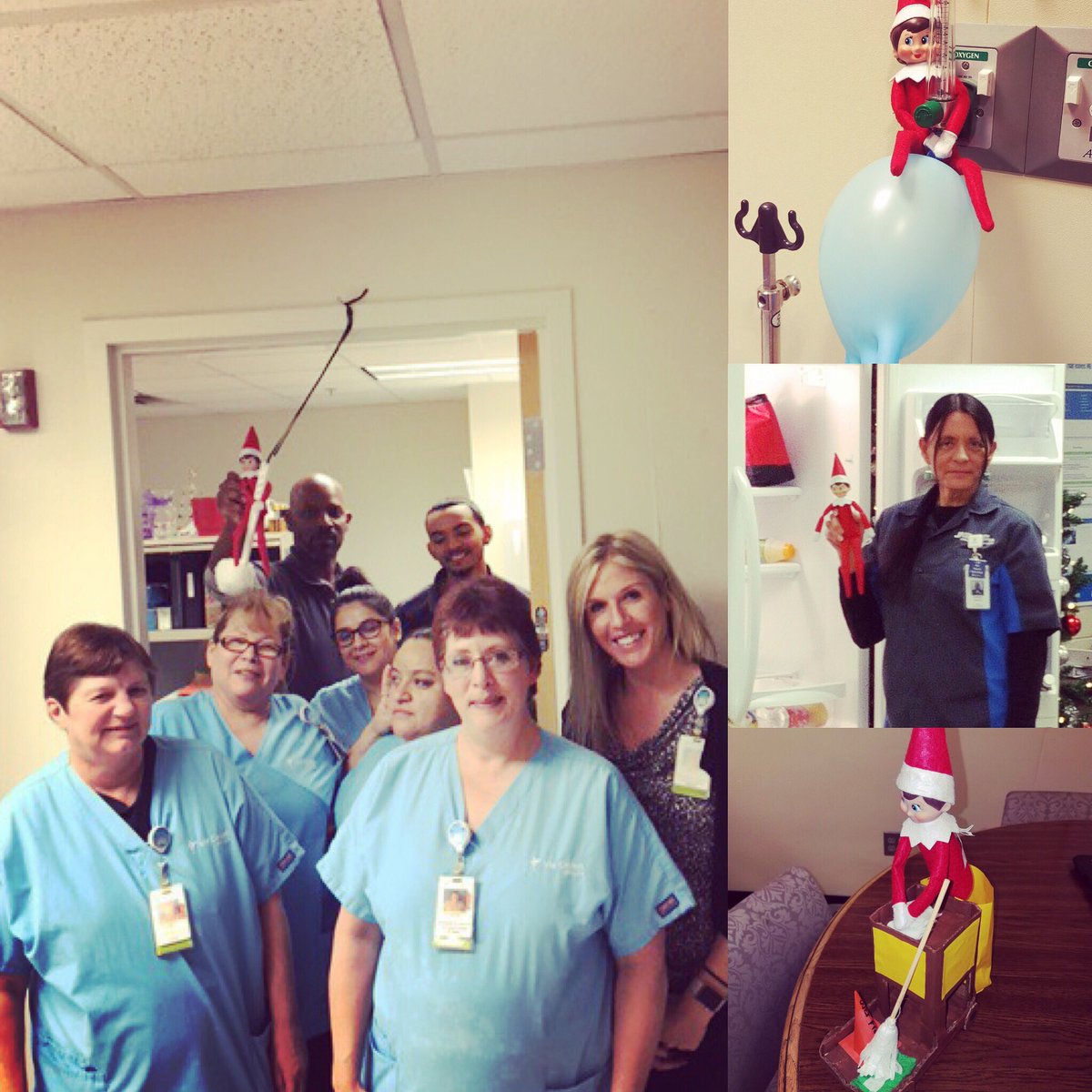 MillyMackRDN's tweet photo. #elfieselfie #elfontheshelf #atwork #iamtouchpoint #gobeyond #happyholidays2016 https://t.co/5zNkWLhOaq