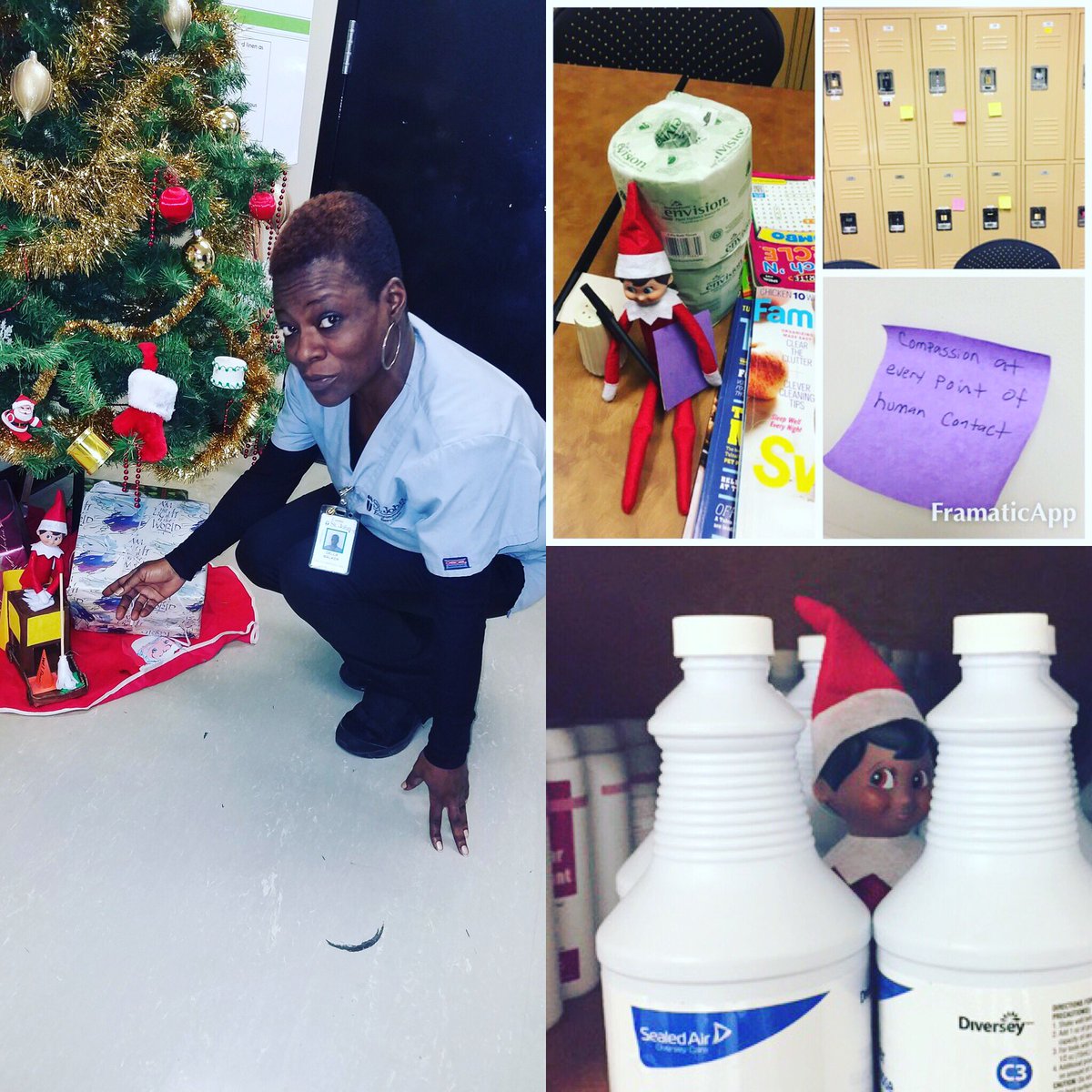 MillyMackRDN's tweet photo. #elfieselfie #elfontheshelf #atwork #iamtouchpoint #gobeyond #happyholidays2016 https://t.co/hRbzCeUl4Y
