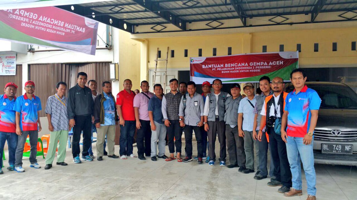 indonesiaport's tweet image. (9/12) Tim IPC turut berpartisipasi bersama Pelindo I di Pidie dalam Posko Bantuan Bencana Gempa Aceh. #BUMNHadirUntukNegeri #SinergiPelindo