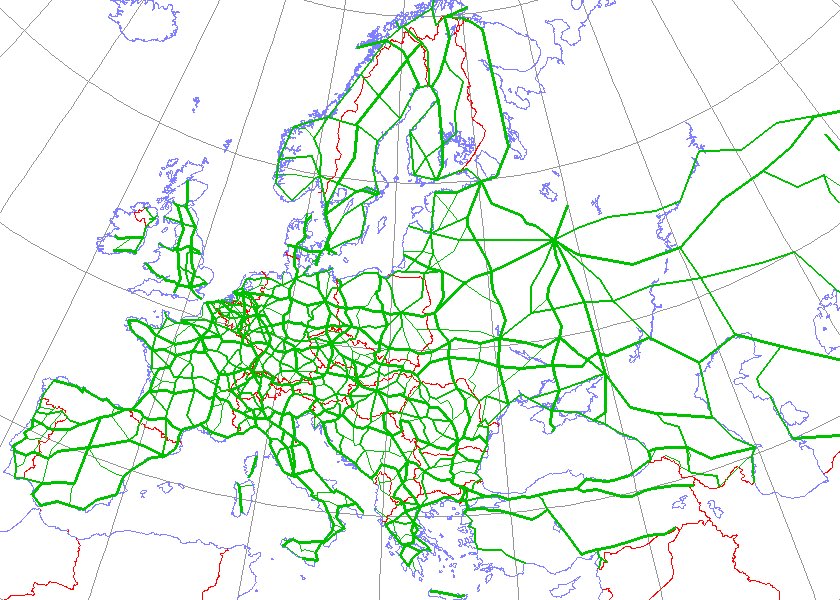 ふぇー 道 Road 道路 Na Twitteru ヨーロッパハイウェイ 欧州自動車道路 の路線網図 新規に作った道路ではなく ヨーロッパ各国の 高速道路 幹線国道の主要区間を繋ぎ合わせて路線を指定したものです なお 島国のイギリス アイルランドや地中海の島々は海で隔て