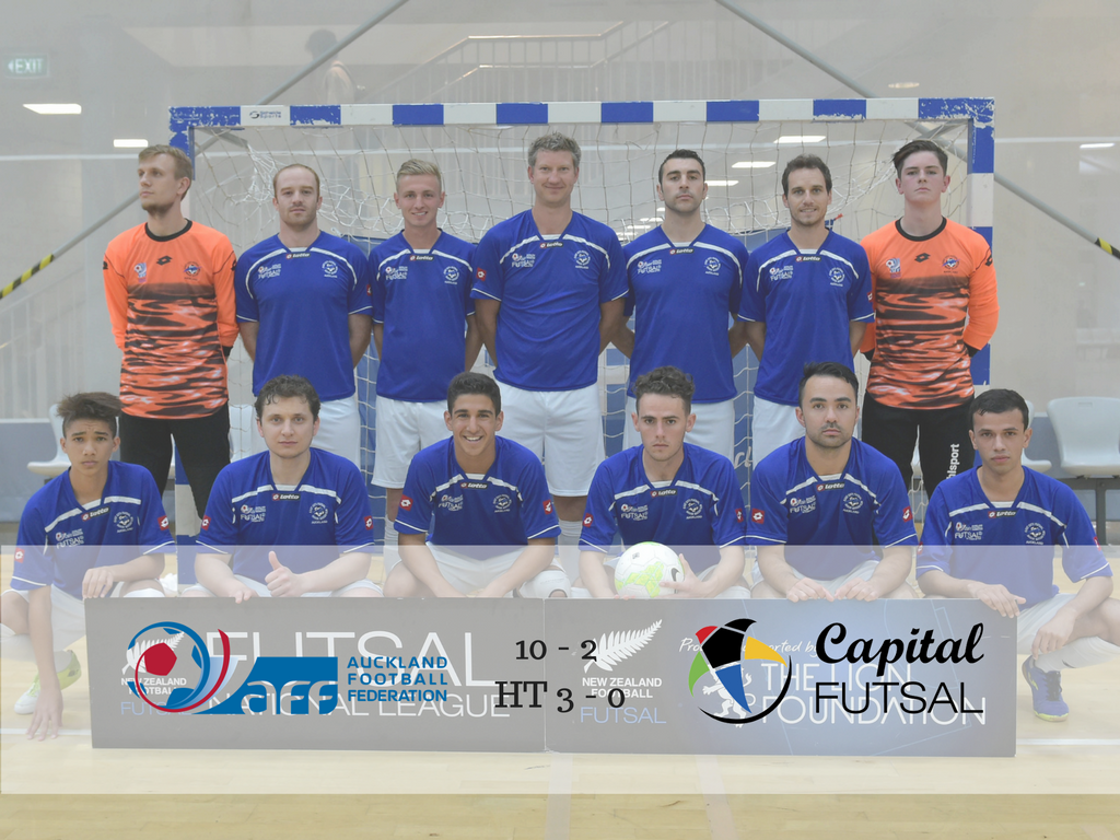 FT | Another convincing performance by AFF Futsal. 10-2 victory over <a href="/CapitalFutsal/">Capital Futsal</a> to finish the day. Well done boys!