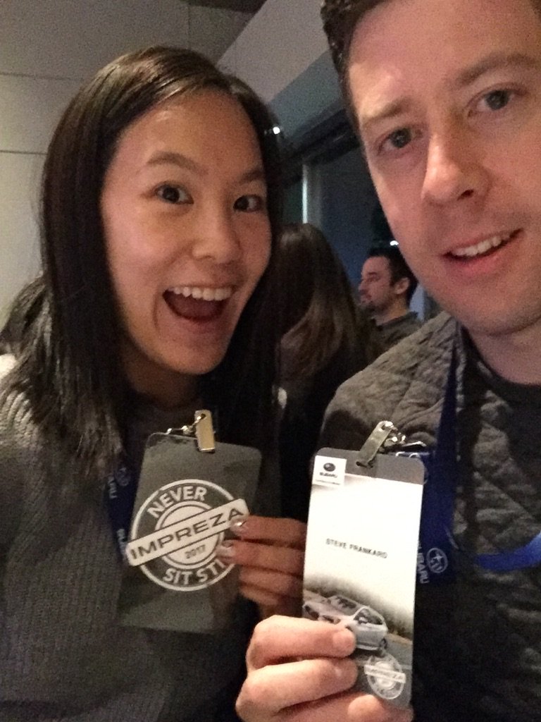 modernmixvan's tweet photo. Here we are! @subaru_canada #SubaruVIP #neversitstill https://t.co/Syu2TfvBcC