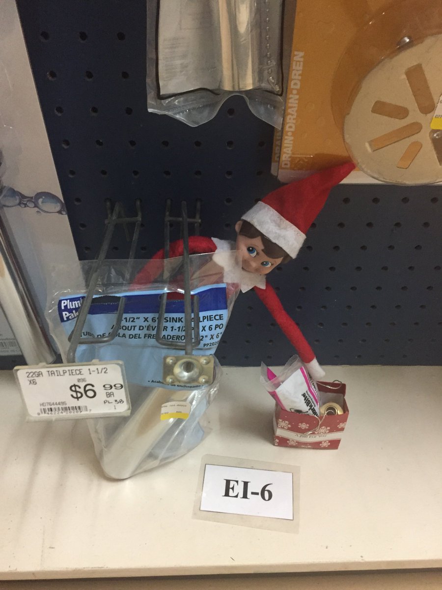 BrissonCastle's tweet photo. Plumbing is exciting! Who knows what kind of trouble I can find! #elfcastle https://t.co/ZuGEQSjH6m
