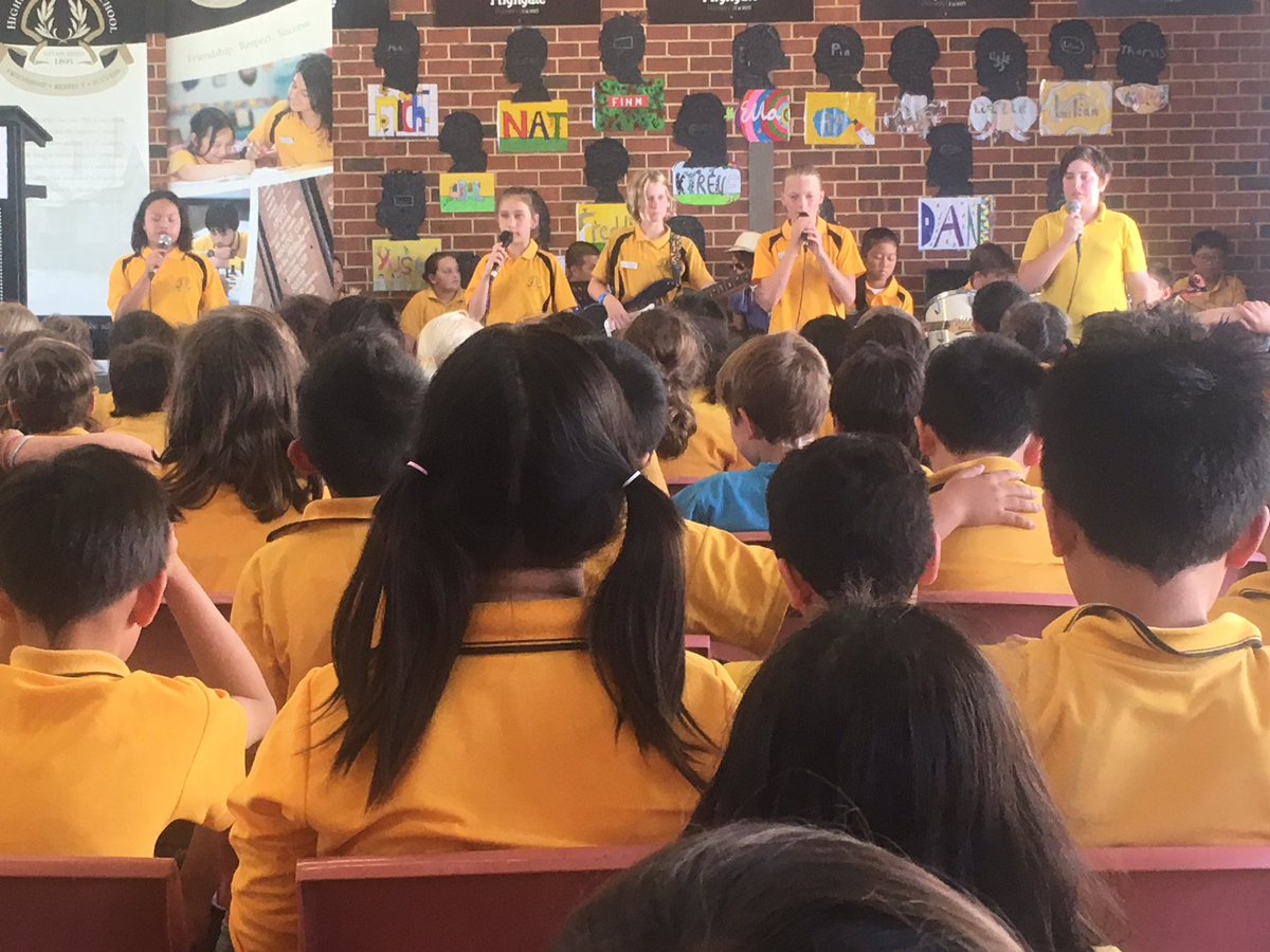 Highgate Primary School Rock Band - Rocking out the 2016 Graduation ceremony! Awesome. Here with @CityofVincent Mayor John Carey