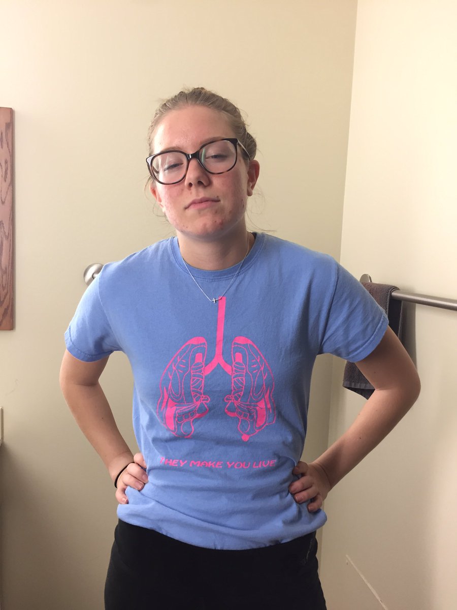 'This shirt feels really ironic right now.' #tenfifquarantine #respiratoryinfection