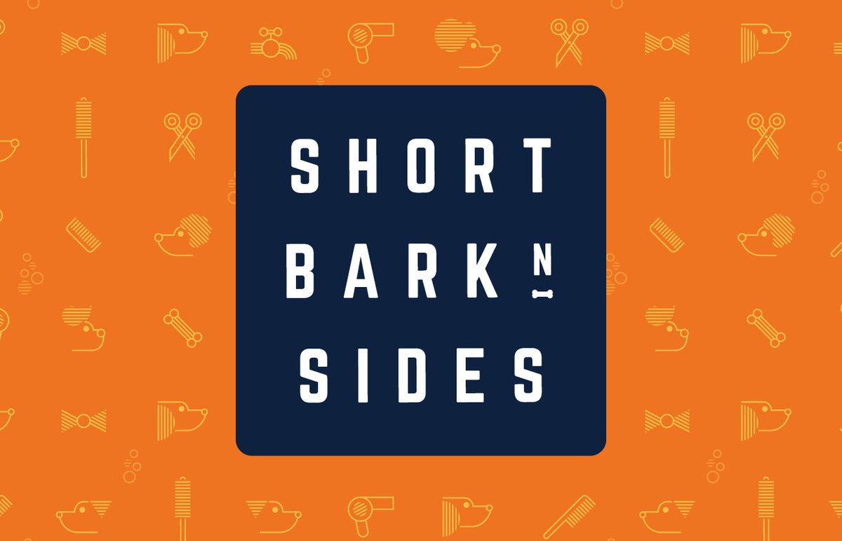 DesignAdelaide's tweet image. Branding for a new breed of dog groomers goo.gl/11dI8Z